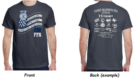 Clubs and Activities Shirt: FFA